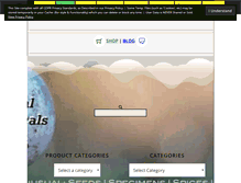 Tablet Screenshot of organicalbotanicals.com